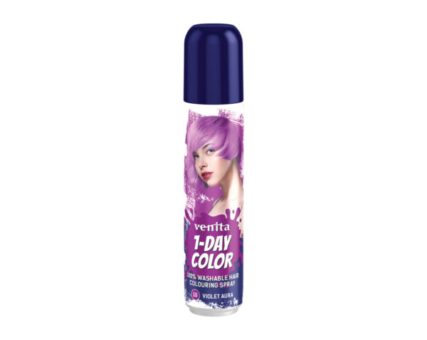 VENITA 1- Day Color Spray koloryzujący do włosów - nr 10 Violet Aura (fioletowy) 50ml