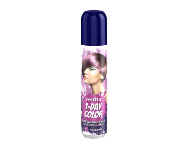 VENITA 1- Day Color Spray koloryzujący do włosów - nr 13 Magic Pink (różowy) 50ml