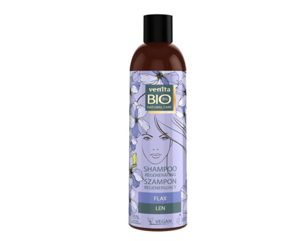 VENITA Bio Natural Care Szampon do włosów regenerujący LEN 300ml