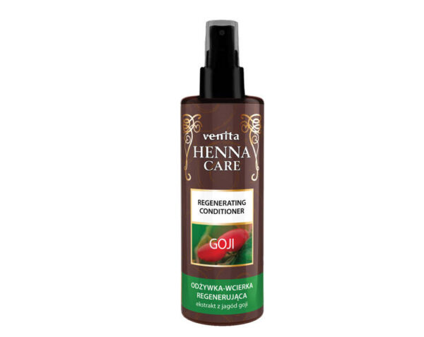 VENITA Henna Care Odżywka-Wcierka regenerująca do włosów - Goji 100ml