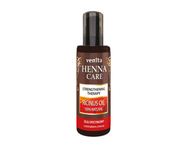 VENITA Henna Care Olej Rycynowy 100% z ekstraktem z henny 50ml