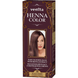 VENITA Henna Color Balsam koloryzujący z ekstraktem z Henny – 18 Czarna Wiśnia