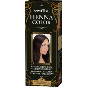 VENITA Henna Color Balsam koloryzujący z ekstraktem z Henny – 19 Czarna Czekolada