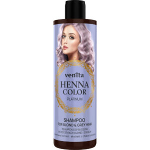 VENITA Henna Color Szampon do włosów w odcieniach blond i siwych – Platinum 300ml