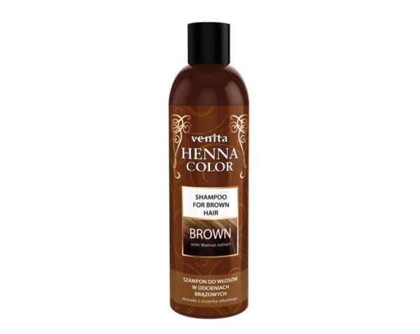 VENITA Henna Color Szampon do włosów w odcieniach brązowych - Brown 250ml