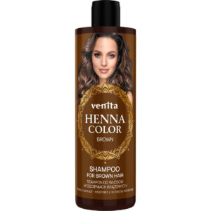 VENITA Henna Color Szampon do włosów w odcieniach brązowych – Brown 300ml