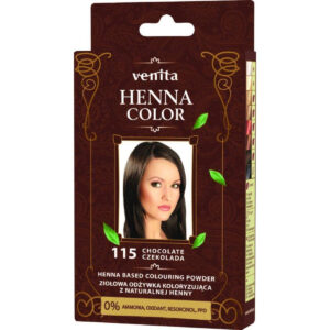 VENITA Henna Color Ziołowa Odżywka koloryzująca – 115 Czekolada