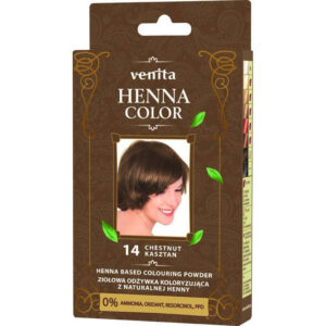 VENITA Henna Color Ziołowa Odżywka koloryzująca – 14 Kasztan