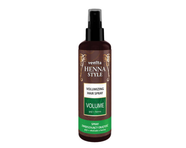 VENITA Henna Style Spray do stylizacji włosów zwiększający objętość - Volume 200ml