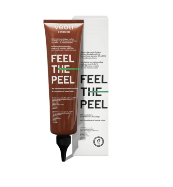 Veoli Botanica Feel The Peel złuszczający peeling do skóry głowy 150ml