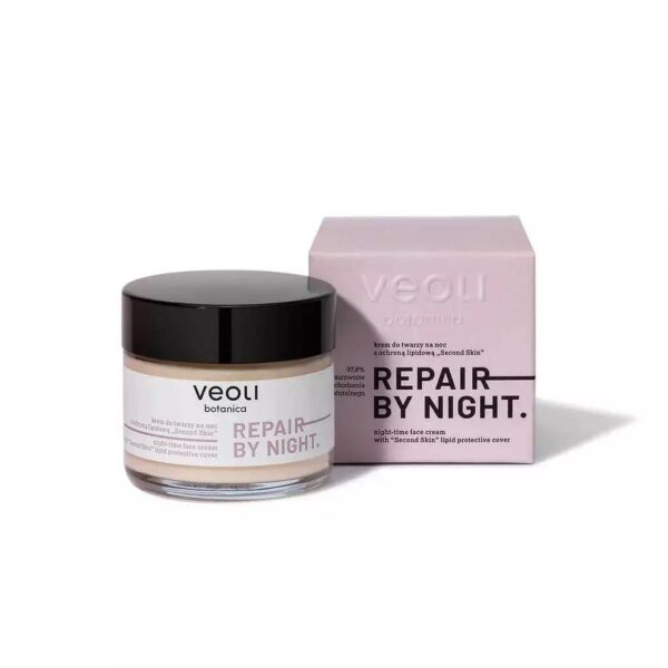 Veoli Botanica Repair By Night Krem na noc z ochroną lipidową 50ml