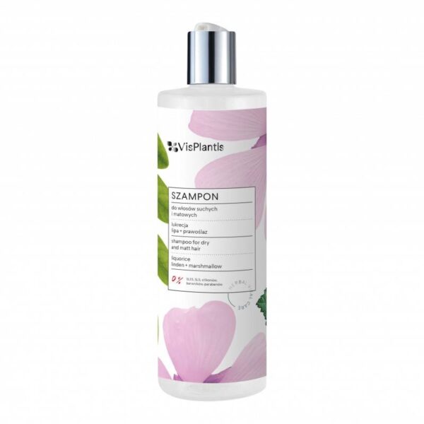 Vis Plantis Herbal Vital Care Szampon do włosów suchych i matowych (lukrecja-prawoślaz-lipa)  400ml
