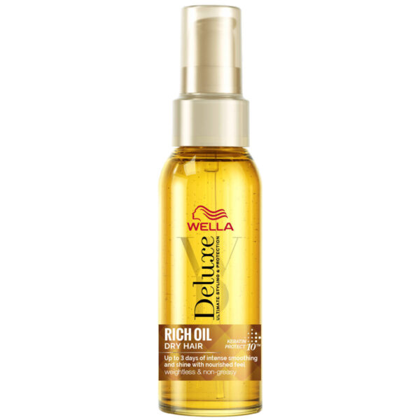WELLA DeLuxe Bogaty Olejek do włosów suchych 100ml