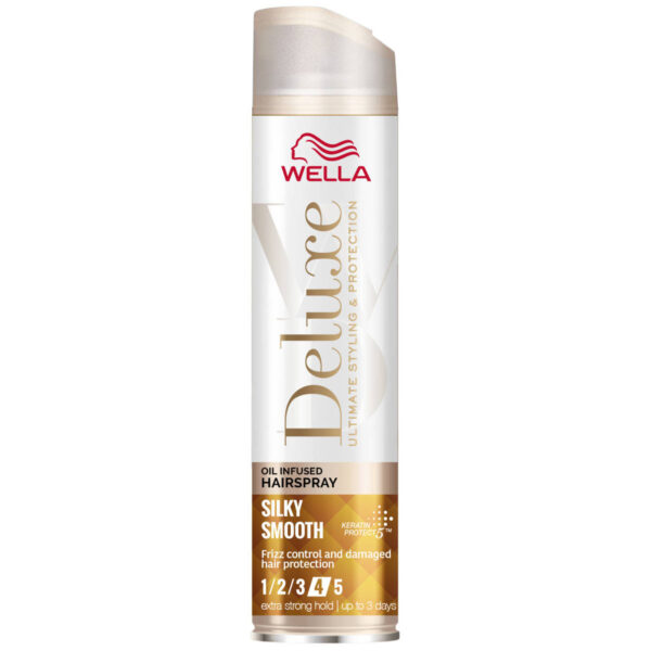WELLA DeLuxe Lakier do włosów Silky Smooth 250ml