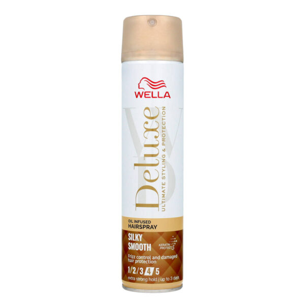 WELLA DeLuxe Lakier do włosów Silky Smooth 250ml