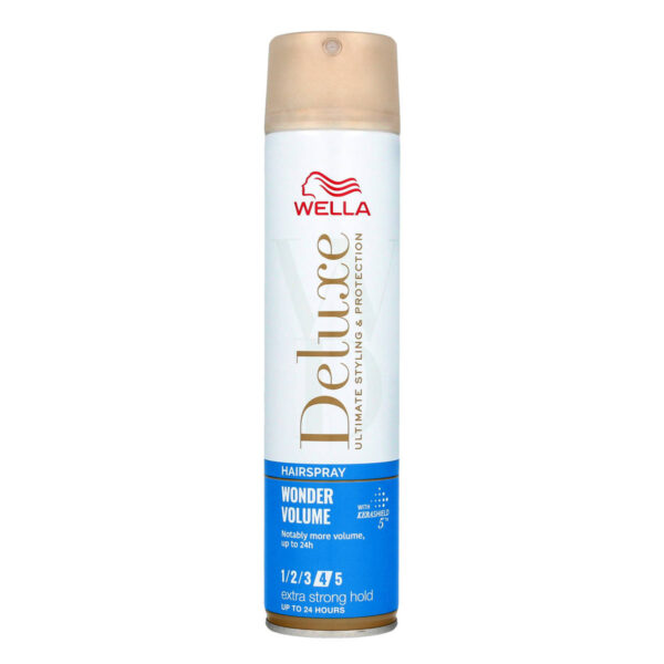 WELLA DeLuxe Lakier do włosów Wonder Volume 250ml