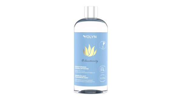 YOLYN #cleanbeauty Płyn micelarny Nawilżający 500ml