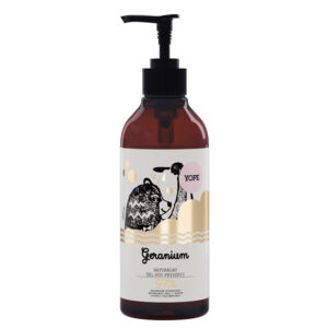 YOPE Naturalny Żel pod prysznic GERANIUM 400ml