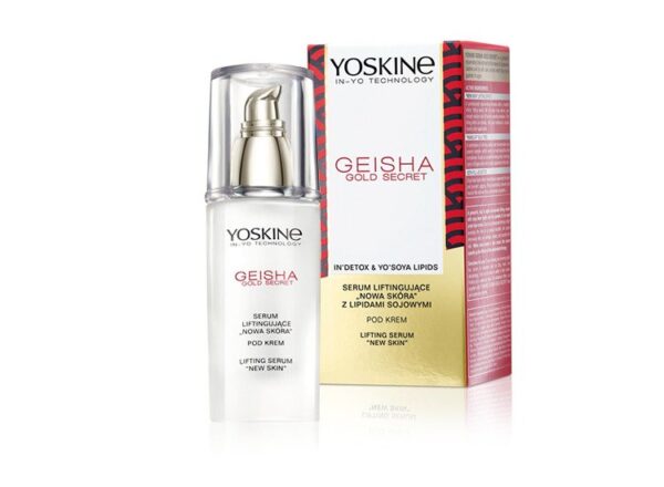 Yoskine Geisha Gold Secret Serum liftingujące "Nowa Skóra" pod krem  30ml