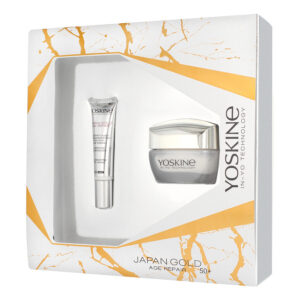 Yoskine Zestaw prezentowy Japan Gold 50+ (krem na dzień i noc 50ml+krem pod oczy 15ml)