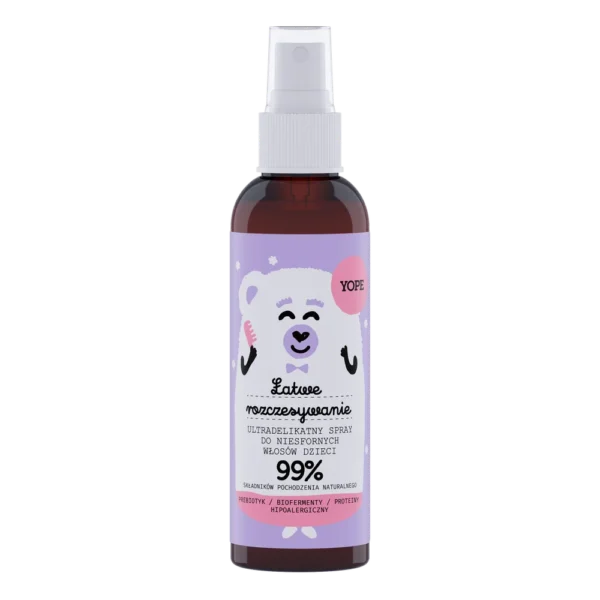 YOPE ultradelikatny spray do włosów dla dzieci, 150 ml