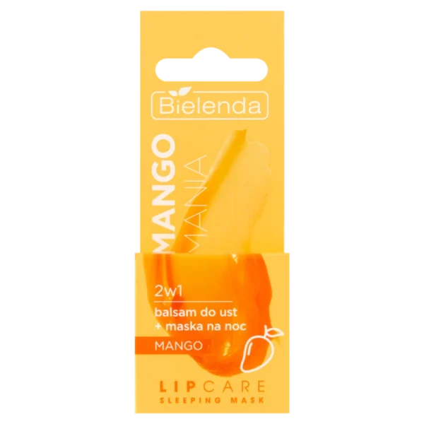 Bielenda Lip Care Sleeping Mask balsam do ust + maska na noc 2w1 Mango, 10 g