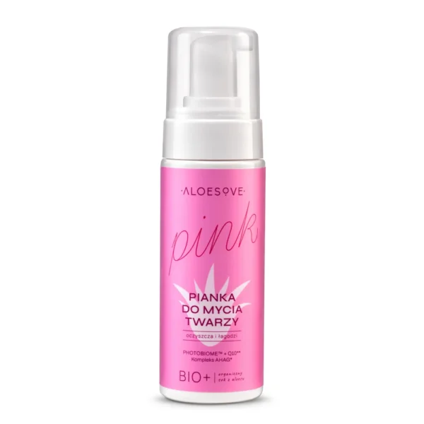 Aloesove Pink pianka do mycia twarzy, 150 ml