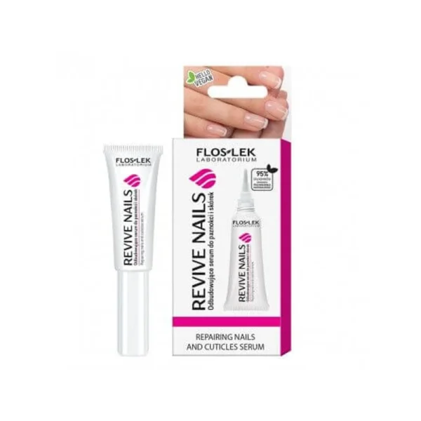 Floslek Revive Nails odbudowujące serum do paznokci i skórek, 8 ml