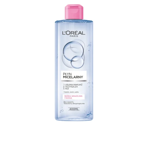 L`Oreal Paris Skin Expert płyn micelarny Skóra wrażliwa i sucha, 400 ml