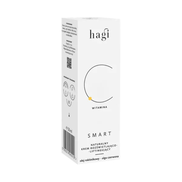 Hagi Smart C naturalny krem rozświetlająco-liftingujący z witaminą C, 50 ml - obrazek 2