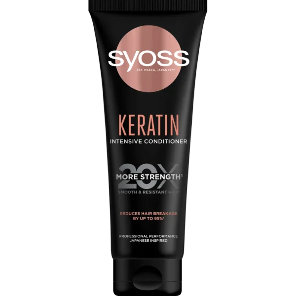 Syoss Keratin 20 X More Strength odżywka do włosów łamliwych, 250 ml