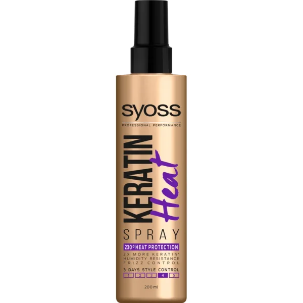 Syoss Keratin Heat spray ochronny do włosów, 200 ml