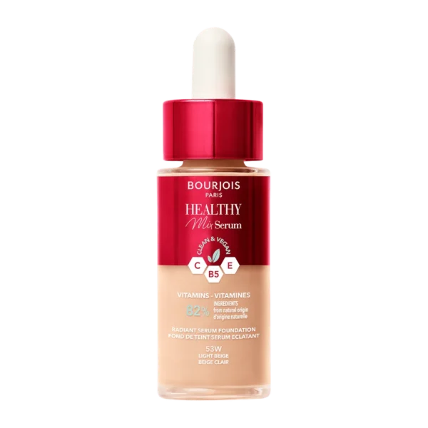 Bourjois Healthy Mix Clean & Vegan podkład do twarzy 53 Light Beige, 30 ml