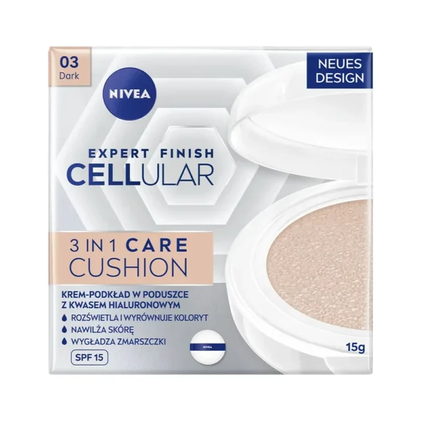 Nivea Cellular krem-podkład w poduszce nr 03 Medium, 15 ml