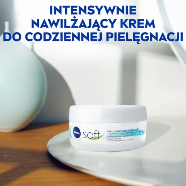 Nivea Soft krem z olejem jojoba i witaminą E, 200 ml - obrazek 2