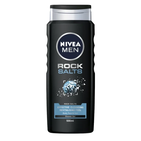 Nivea Rock Salts żel pod prysznic dla mężczyzn, 500 ml