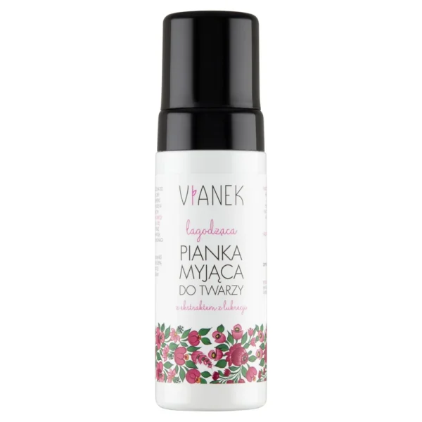 VIANEK łagodząca pianka do mycia twarzy, 150 ml