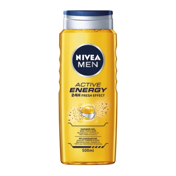 Nivea Men Active Energy żel pod prysznic, 500 ml