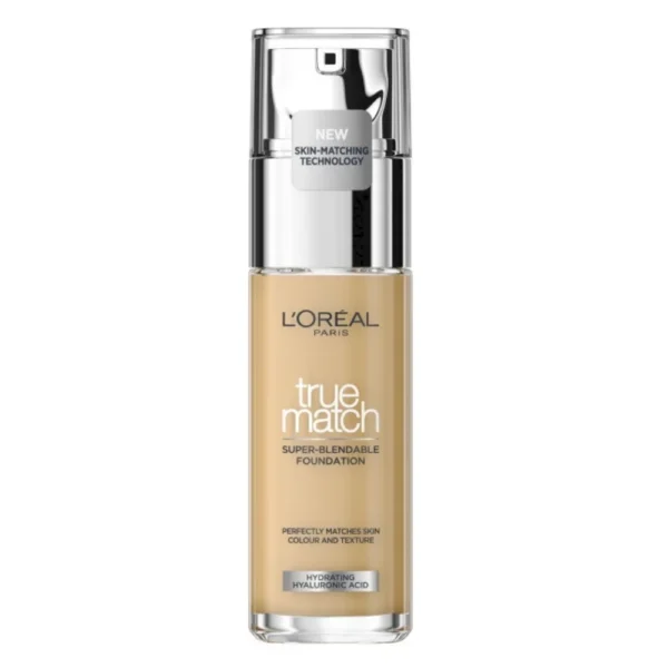 L'Oreal True Match Foundation podkład do twarzy 3D/3W Warm Undertone, 30 ml