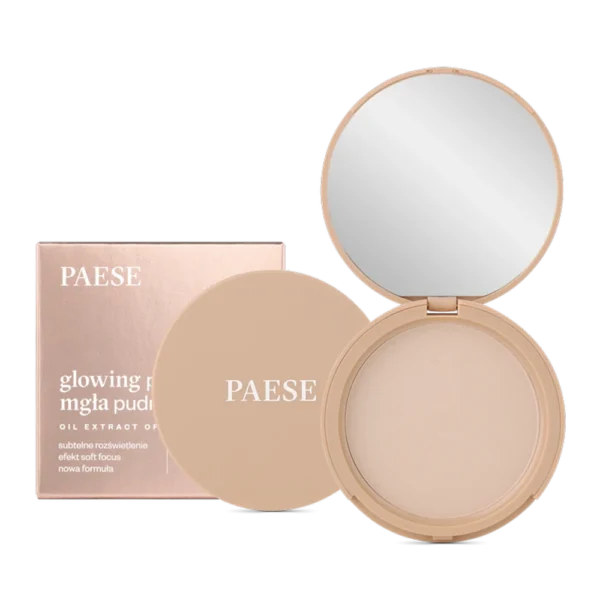 Paese Glowing Powder rozświetlający puder do twarzy mgła pudrowa 11 Light Beige, 10 g