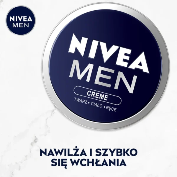 Nivea Men Creme krem uniwersalny do ciała, twarzy i rąk, 150 ml - obrazek 3