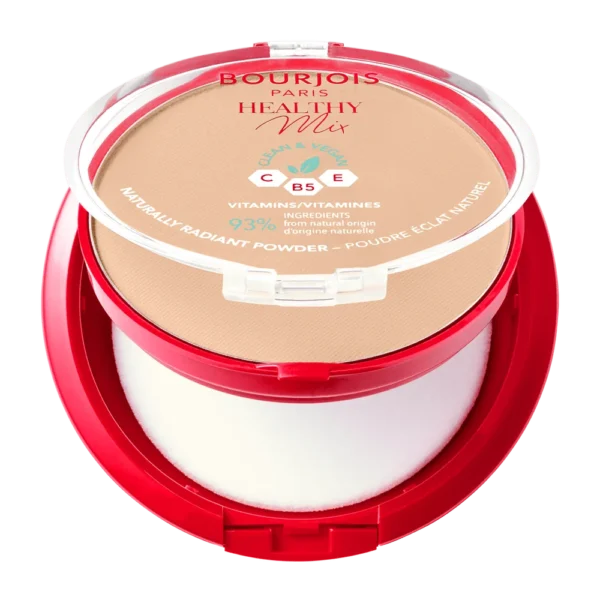 Bourjois Healthy Mix Wegański puder prasowany nr 03 Golden Beige, 10 g