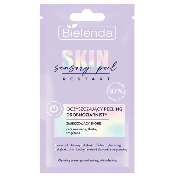 Bielenda Skin Restart Sensory Peel oczyszczający peeling drobnoziarnisty, 8 g