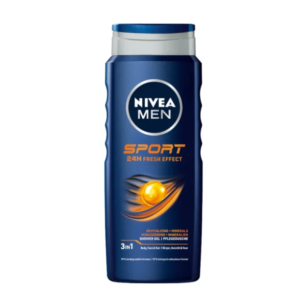 Nivea Men Sport żel pod prysznic, 500 ml