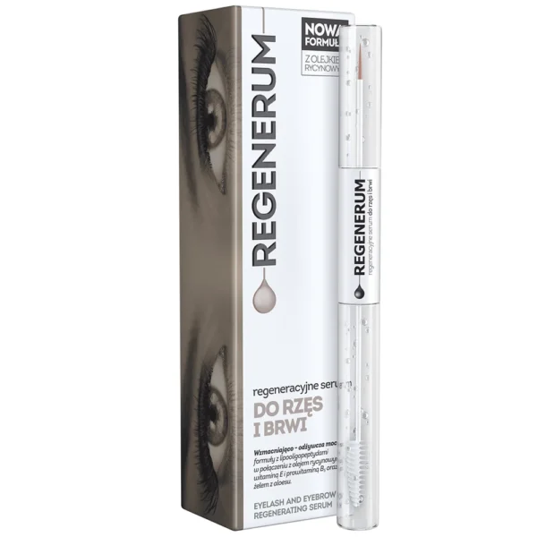 Regenerum Regeneracyjne serum do rzęs i brwi, 4 ml + 7 ml