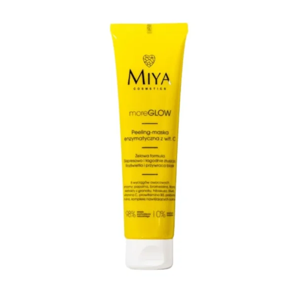 Miya Cosmetics moreGLOW peeling-maska enzymatyczna z witaminą C, 60 ml