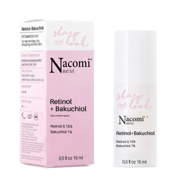 Nacomi Next Level serum pod oczy przeciwzmarszczkowe, 15 ml