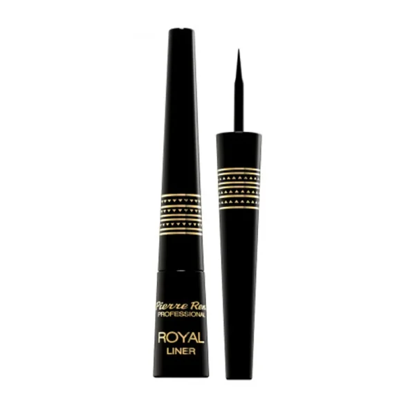 Pierre Rene Professional Royal Liner eyeliner w płynie Black, 2,5 ml