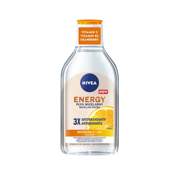 Nivea Energy płyn micelarny z witaminą C, 400 ml