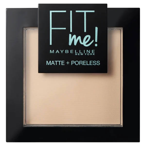 Maybelline Fit me! Matte Poreless puder matujący kompaktowy do twarzy 105 Natural Ivory, 9 g